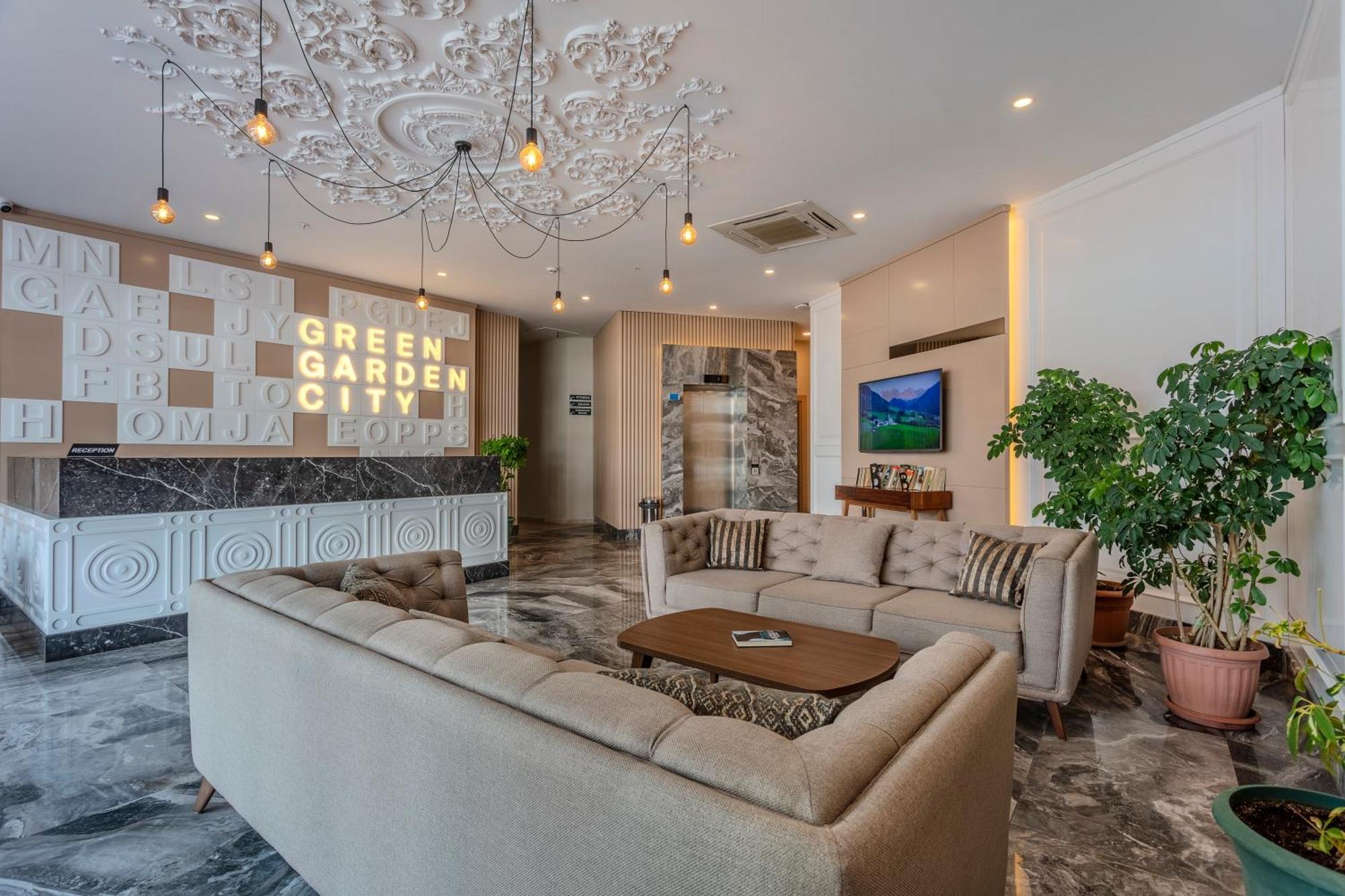 Green Garden City Luxury Apartments Alanya Exterior foto